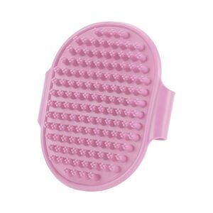 Durable Gloves Style Pet Grooming Bath for Dog for Cat Pink